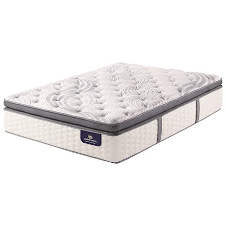 King Plush Super Pillow Top Premium Pocketed Coil Mattress and Motion Essentials III Adjustable Base